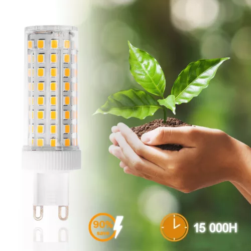 G9 LED izzó KAPSZULA 12W = 100W 1152lm 3000K Meleg 360° LUMILED