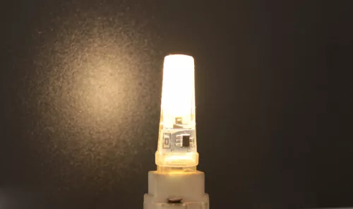 G9 LED izzó KAPSZULA 5W = 60W 550lm 3000K  360°-OS LUMILED COB