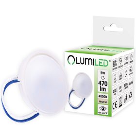   Betét LED-es lámpatestekhez MR16 INSERT Modul Milky 5W = 50W 120° 470lm 4000K Semleges LUMILED