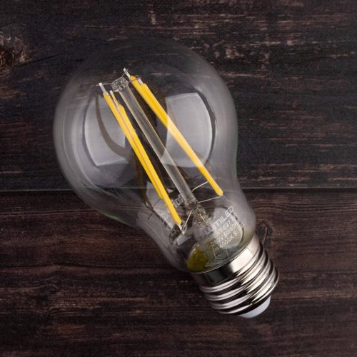 E27 A60 LED izzó 7W = 60W 770lm 4000K semleges 360°-os LUMILED izzószál