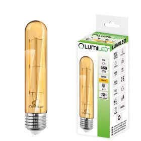   E27 T30 LED izzó 6W = 50W 660lm 2200K 360° LUMILED izzószál