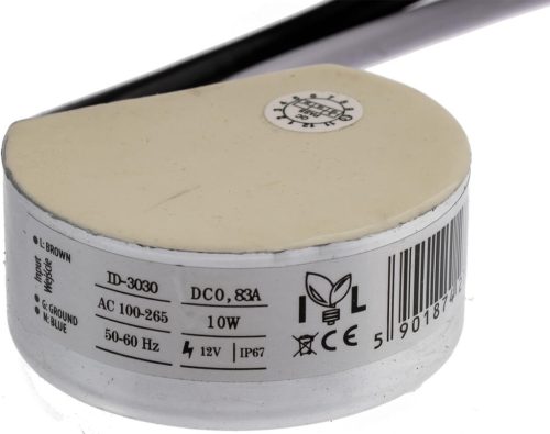 Vízálló tápegység 12V 10W 0.83A IP67 ID-3030