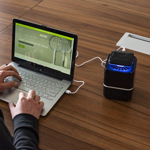 Rovarölő csapda lámpa szúnyogoknak és legyeknek UV fény USB VAYOX