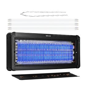   Elektromos rovarölő csapda lámpa álló 200m2 fekete IKV-60W VAYOX