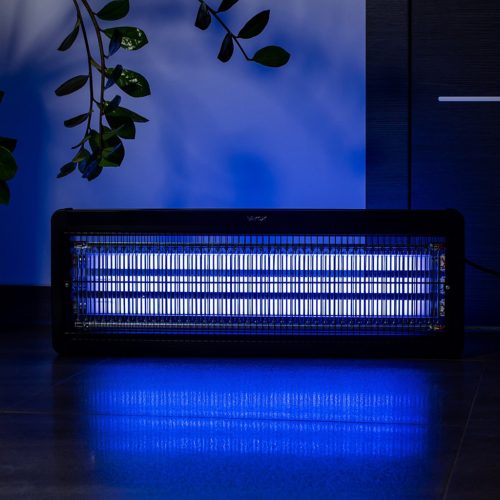 Elektromos rovarölő csapda lámpa álló 200m2 fekete IKV-60W VAYOX