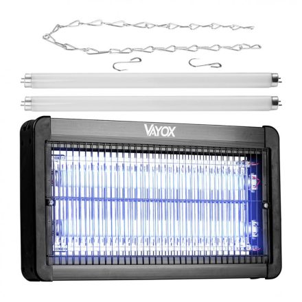 Rovarcsapda lámpa szúnyogoknak és legyeknek UV fény IKV-20W VAYOX