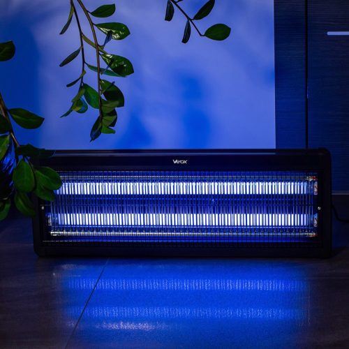 Álló elektromos rovarölő lámpa 180m2 fekete IKV-40W VAYOX