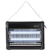 Rovarölő lámpa, elektromos csapda, 100m², 20W, legyek, szúnyogok, rovarok ellen, VAYOX