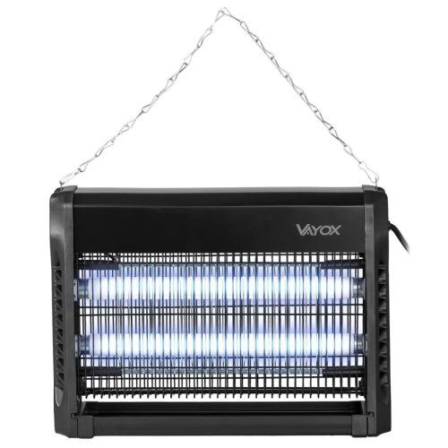 Rovarölő lámpa, elektromos csapda, 100m², 20W, legyek, szúnyogok, rovarok ellen, VAYOX