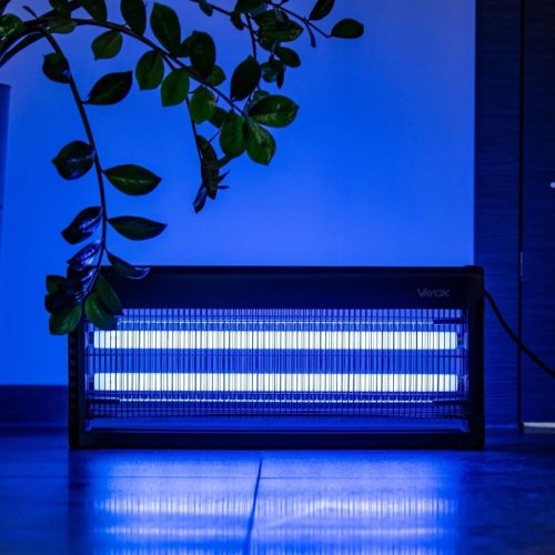 Rovarölő lámpa, elektromos csapda, 180m², 40W, legyek, szúnyogok, rovarok ellen, VAYOX