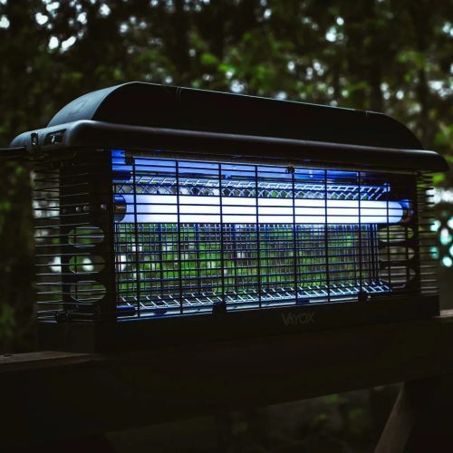 Rovarirtó lámpa, elektromos UV-csapda, 120m2, 30W, legyek, szúnyogok, rovarok ellen, VAYOX