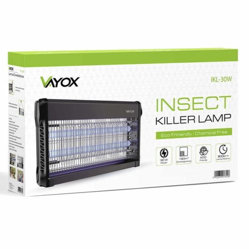 Rovarölő lámpa Elektromos Csapda 120m2 Legyek, Szúnyogok, Rovarok VAYOX