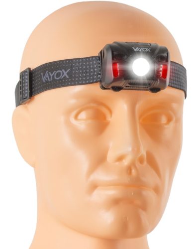 Újratölthető LED-es fényszóró mozgásérzékelővel XM-L Q5 3W VA0020 VAYOX