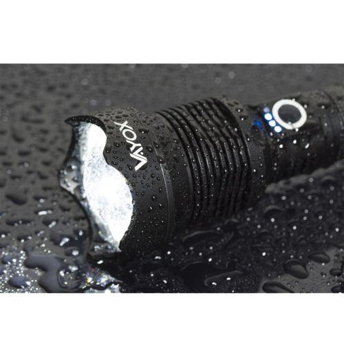 ZOOM LED XHP70 taktikai zseblámpa 25W 2000lm 3 MODES 1000m IP67 alumínium VA0021 VAYOX