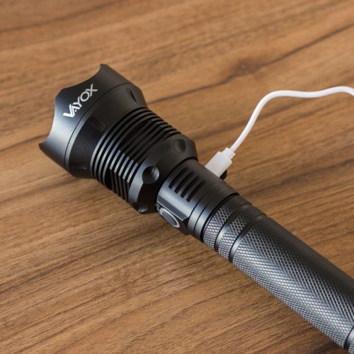 ZOOM LED XHP70 taktikai zseblámpa 25W 2000lm 3 MODES 1000m IP67 alumínium VA0021 VAYOX