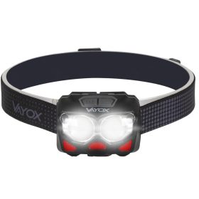   COB XTE LED fejlámpa Újratölthető USB IP65 Professional Vayox