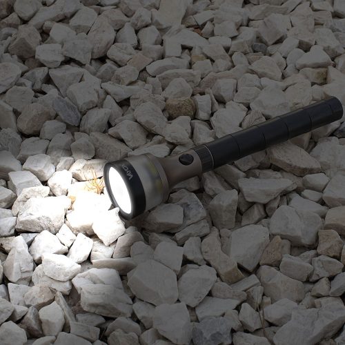 Kézi zseblámpa LED zseblámpa keresőlámpa mágnes USB Police Tactical VAYOX VA0074