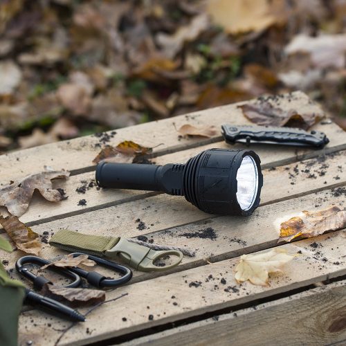 Taktikai tölthető katonai LED zseblámpa kézi USB XHP9090 3000lm rövid Pro VA0044 Vayox