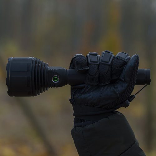 Taktikai tölthető katonai LED zseblámpa kézi USB XHP9090 3000lm hosszú Pro VA0043 Vayox