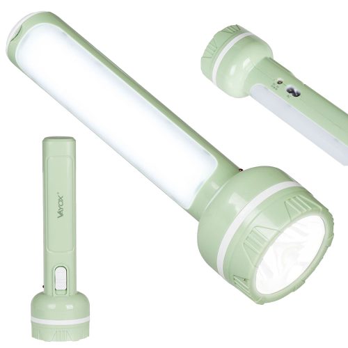 Újratölthető LED zseblámpa Classic 1W 330lm kézi lámpa Erőteljes oldalsó lámpa VA0063 VAYOX