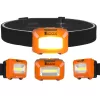 COB LED akkumulátoros fejlámpa 3W 250lm 3x AAA ERŐS lámpa LB0196 LIBOX