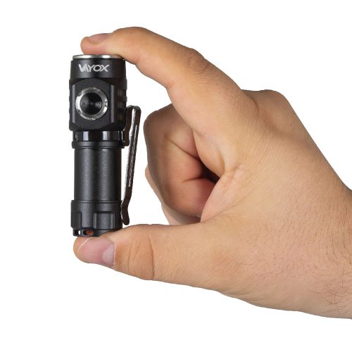 LED fejlámpa zseblámpa USB újratölthető kézi 500lm VA0033 VAYOX