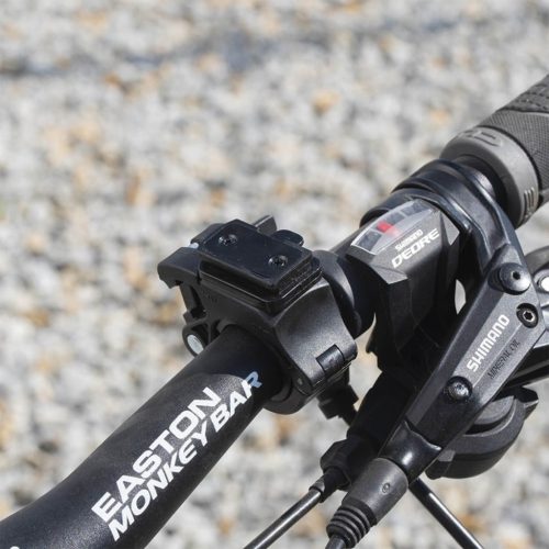 Kerékpár zseblámpa LED USB elülső lámpa újratölthető akkumulátorral, 6 fénymód VAYOX