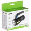 Újratölthető LED zseblámpa, keresőfény, 5W, 250lm, kézi lámpa, erős, 4xLED+COB, VA0113, VAYOX