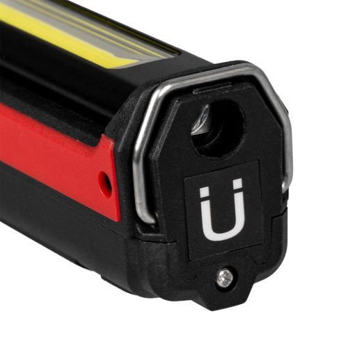 Újratölthető műhelyi zseblámpa, összecsukható mágneses COB + LED, 140lm + 360lm, VA0104, Vayox