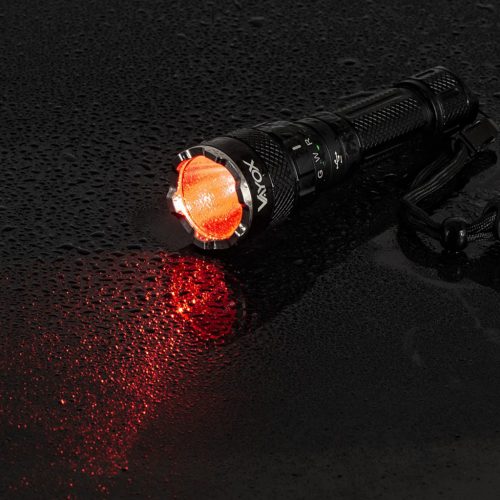 Taktikai LED kézi zseblámpa Erőteljes 3 színű SST40 1500lm Pro sorozat VA0099 Vayox