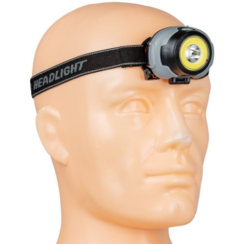 LED fényszóró akkumulátor LED + COB 170lm VA0119 Vayox