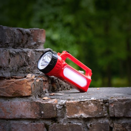 Újratölthető zseblámpa 2 az 1-ben 400 lm oldalsó lámpa és napelemes töltő VA0123 VAYOX