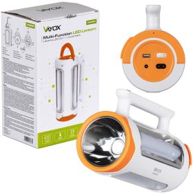   Újratölthető kézi zseblámpa 2 az 1-ben oldalsó lámpa + Powerbank VA0085 VAYOX