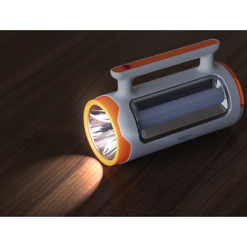 Újratölthető kézi zseblámpa 2 az 1-ben oldalsó lámpa + Powerbank VA0085 VAYOX