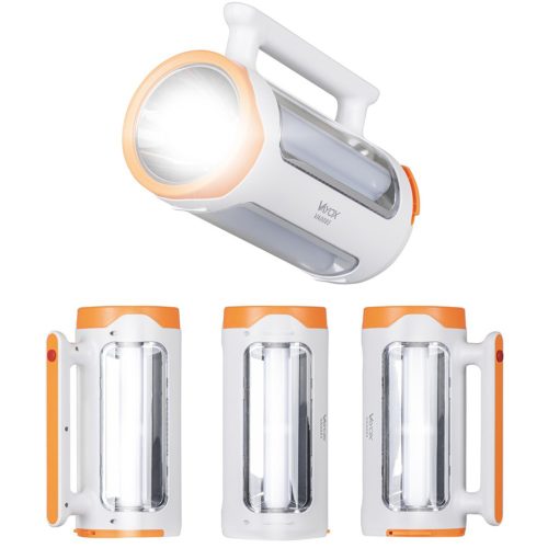 Újratölthető kézi zseblámpa 2 az 1-ben oldalsó lámpa + Powerbank VA0085 VAYOX