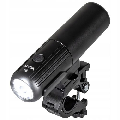 Zseblámpa LED kerékpáros fényszóró USB-C tartó 5 mód 450lm IPX6 VAYOX