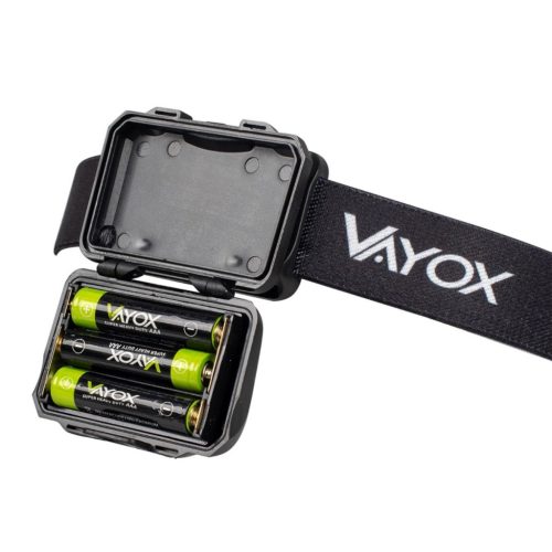 Újratölthető fejlámpa 100lm LED + 2x LED VA0178 VAYOX