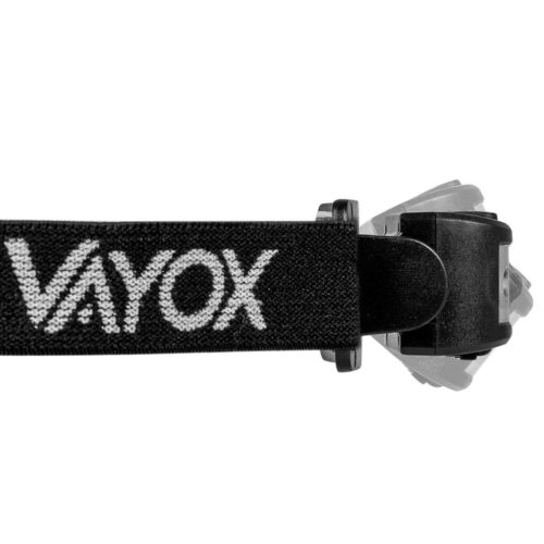 Újratölthető fejlámpa 100lm 100LM LED + 2XLED 5 működési mód VAYOX