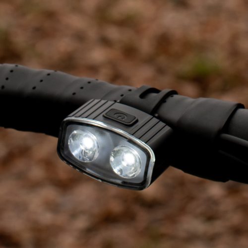 Piros hátsó kerékpáros zseblámpa USB-C 6 üzemmód ERŐS IP66 VAYOX