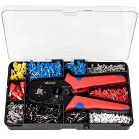   Krimpelő szerszám csatlakozókhoz, érvéghüvelyekhez, kábelvégekhez, vezetékkészlethez x1200