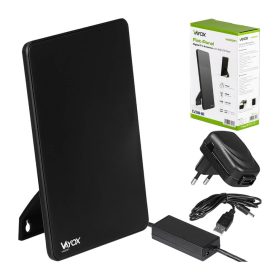   Beltéri antenna erősítővel földi televízióhoz DVB-T/T2 aktív 4K erős VAYOX