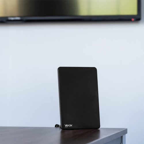 Beltéri antenna erősítővel földi televízióhoz DVB-T/T2 aktív 4K erős VAYOX