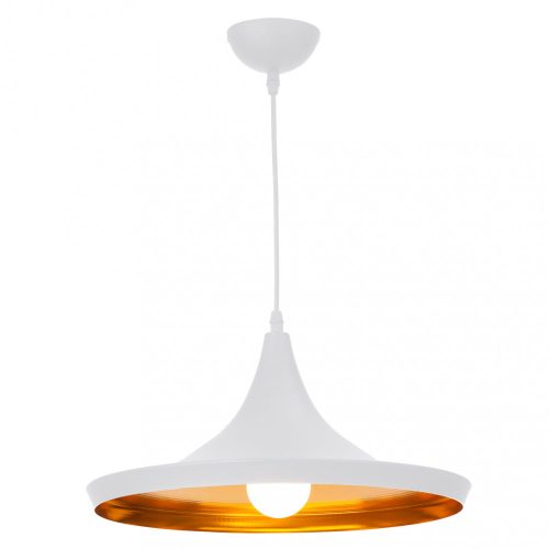 LED mennyezeti függőlámpa SONA E27 túlnyúló Modern fekete és arany fényű Prestige