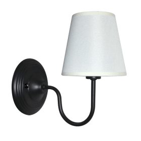   Fali lámpa WERONA E14 lámpaernyő Up Classic Black and White Light Prestige