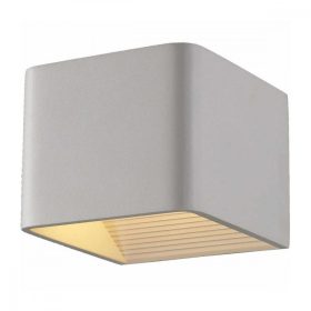   ACRI LED 6W 3000K Cube Modern fehér fényű Prestige oldalfali lámpa
