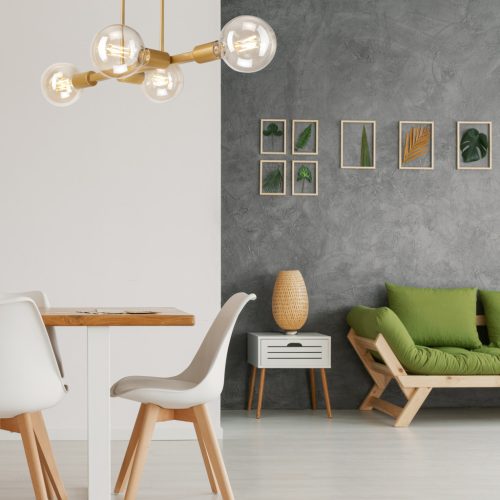 ASTRID 4xE27 Gold Glamour mennyezeti függőlámpa LM-4.146 Lamkur