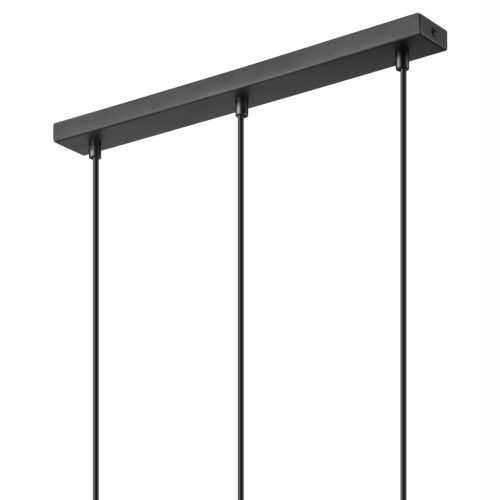 AURELIA mennyezeti függőlámpa 3xE27 fekete LM-3.152 Lamkur