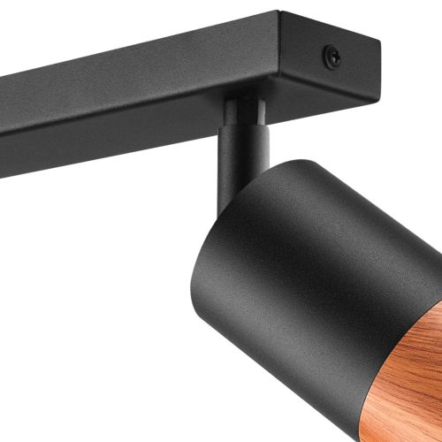 Mennyezeti lámpa AURORA 2xE27 Fekete LM-2.151 Lamkur