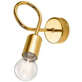 Fali lámpa égő CAMILLA E27 Gold Loft KM-1.79 Lamkur