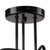 Mennyezeti lámpa CAMILLA 3xE27 Black Loft LM-3.79 Lamkur